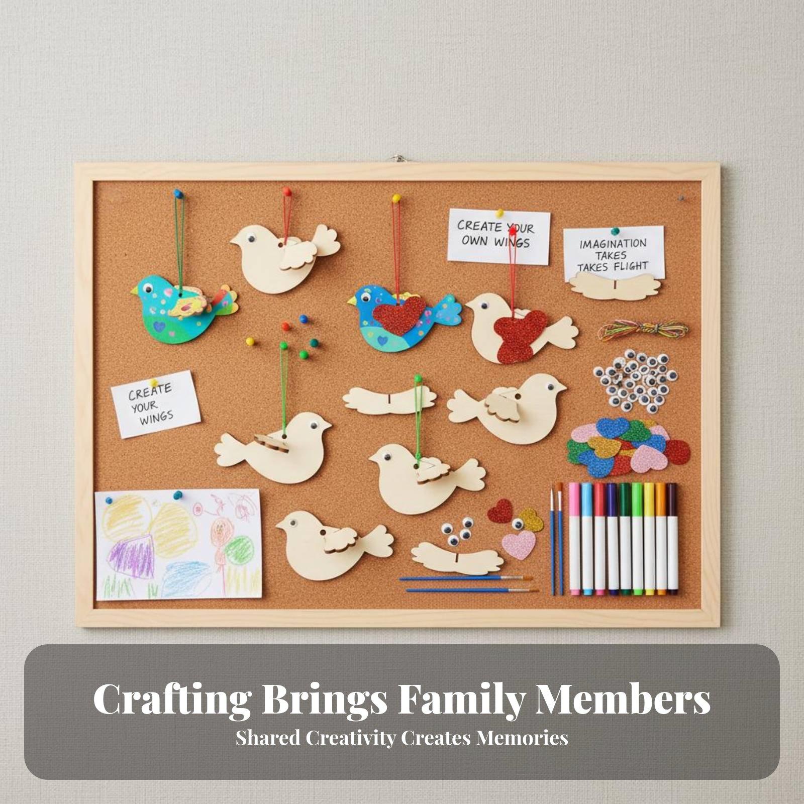 DIY Wooden Bird Ornament Craft - Kids Education Activities ulasan dan harga