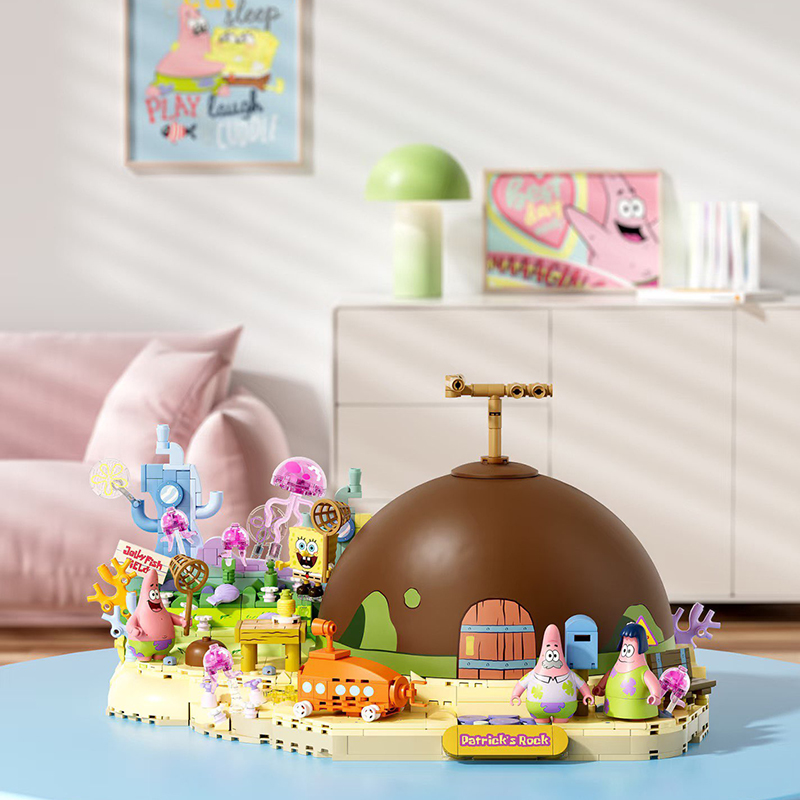 Spongebob Patrick Star Rock Ho - Kids First Education ulasan dan harga