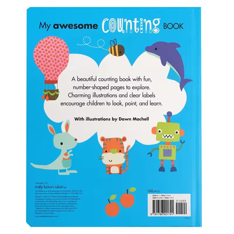 My Awesome Counting Book - Eng - Kids Education Number ulasan dan harga