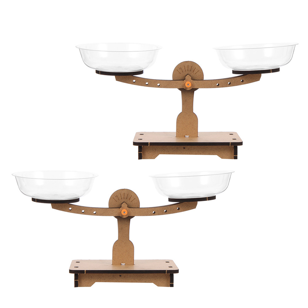 2Pcs Stem Wooden Balance Scale - Kids Education Activities ulasan dan harga