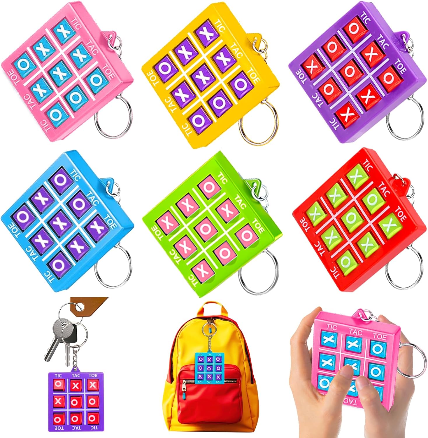 1/8pcs Tic Tac Toe Game Kids E - Kids Education Number ulasan dan harga