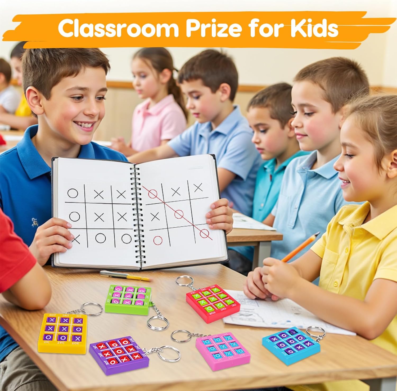 1/8pcs Tic Tac Toe Game Kids E - Kids Education Number ulasan dan harga