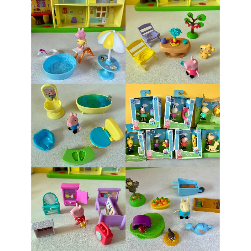 Hasbro Peppa Pig Family Set, R - Kids First Education ulasan dan harga