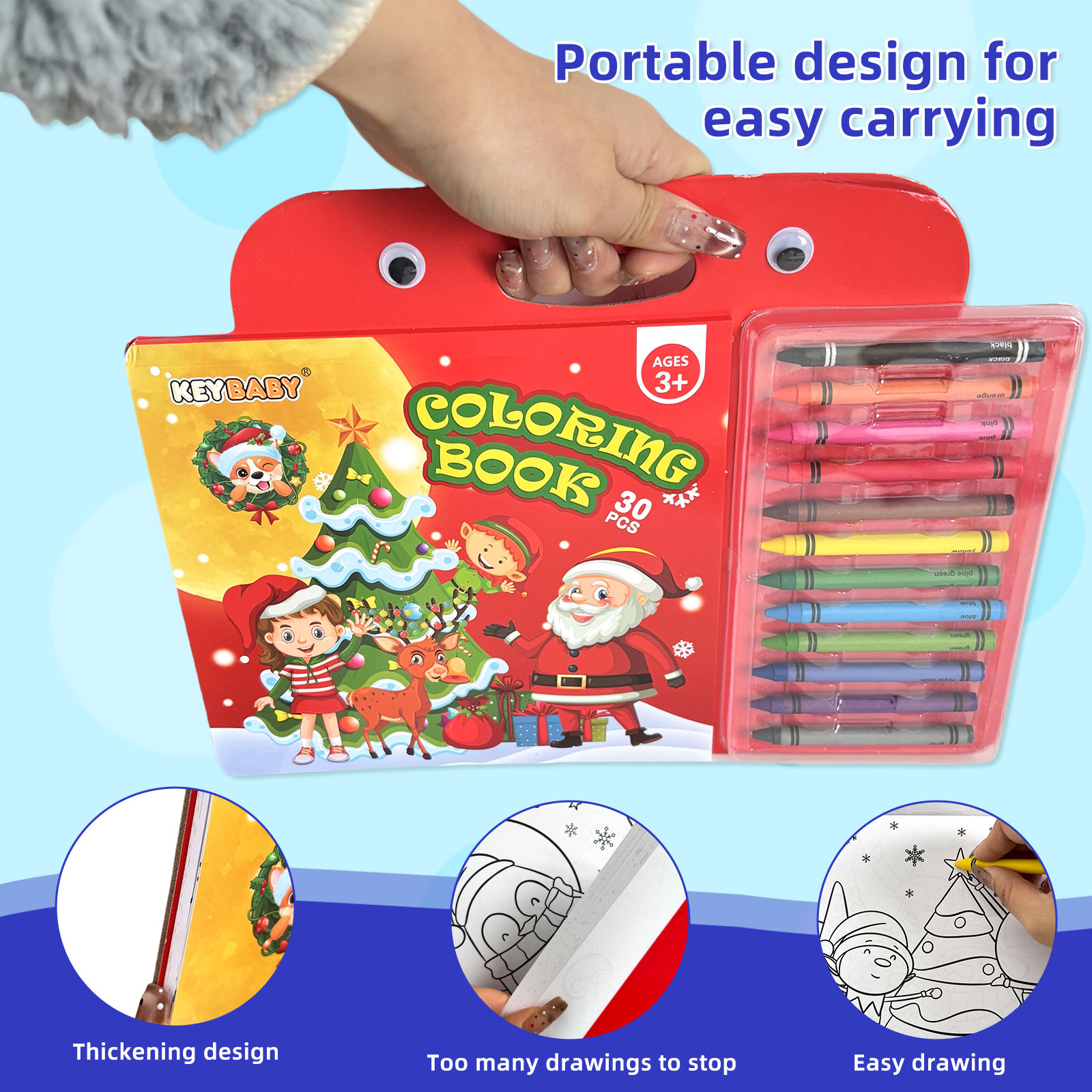 Portable Kids Drawing Coloring - Kids Education Activities ulasan dan harga