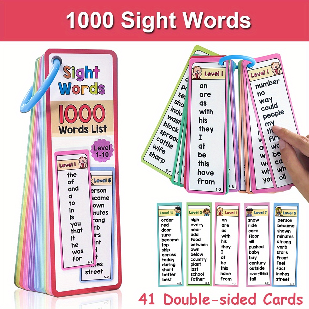 1000 Sight Words Flash Cards f - Kids Education Activities ulasan dan harga