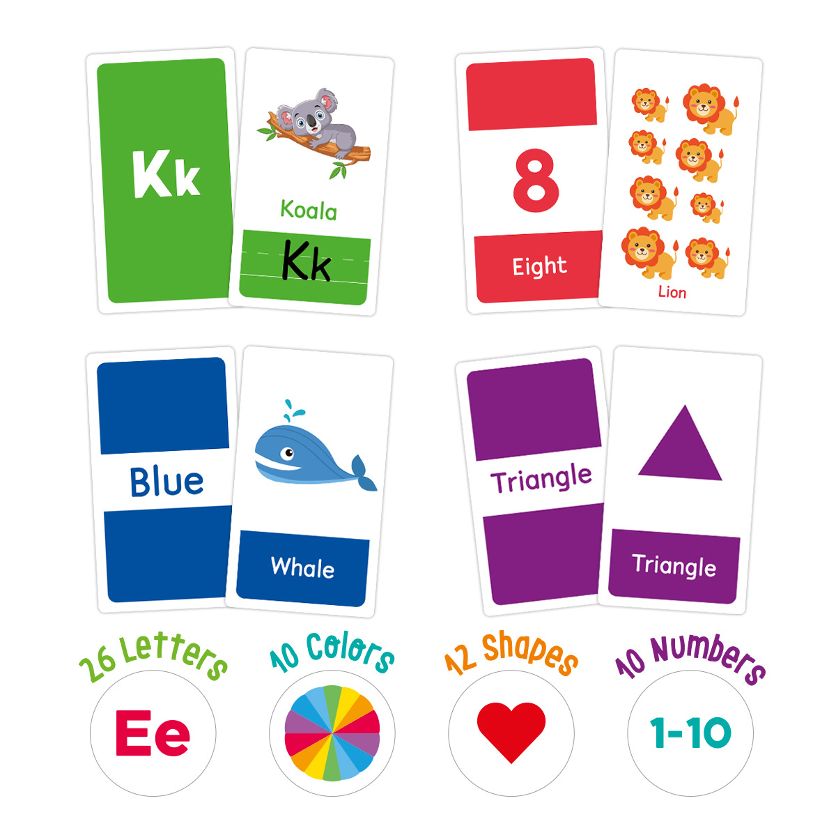 58PCS ABC Alphabet Flashcards  - Abc Kids Early Education ulasan dan harga