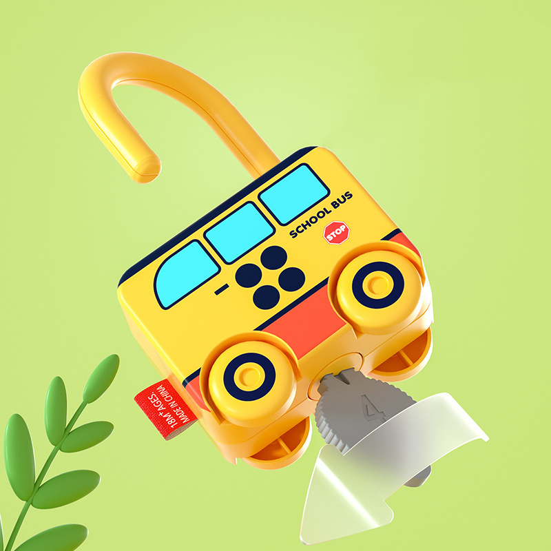 Baby Learning Lock with Key Ca - Kids Education Number ulasan dan harga