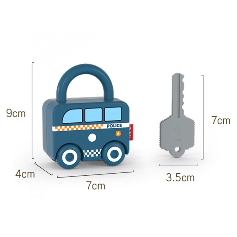 Baby Learning Lock with Key Ca - Kids Education Number ulasan dan harga