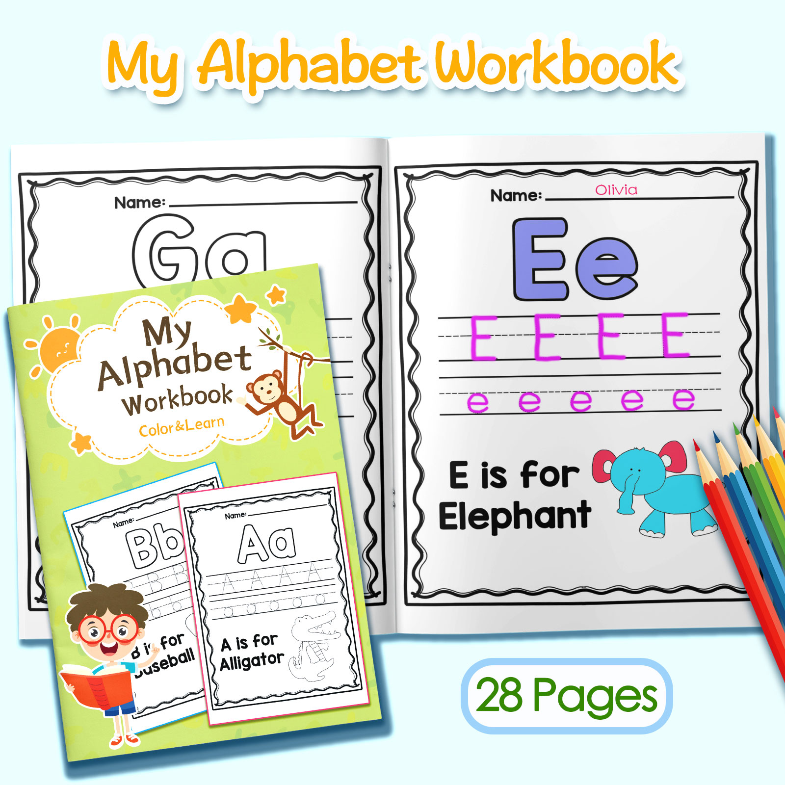 Kids Alphabet Words & Sentence - Kids Education Activities ulasan dan harga