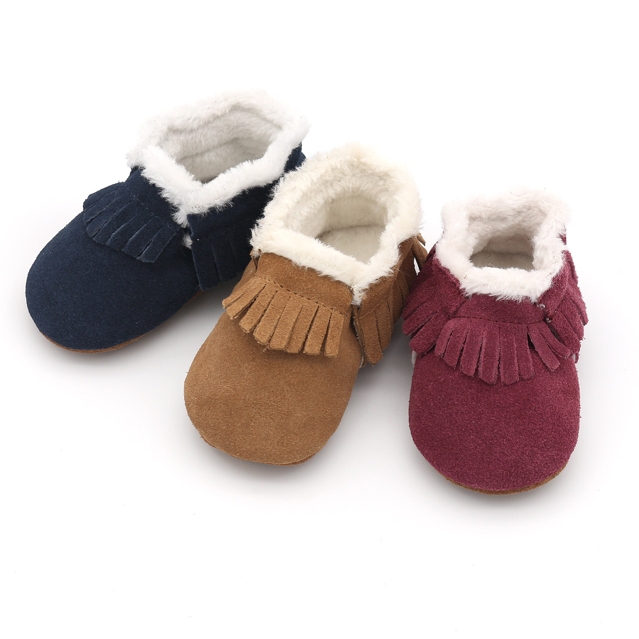 Baby Winter Leather Casual Cri - Kids First Education ulasan dan harga